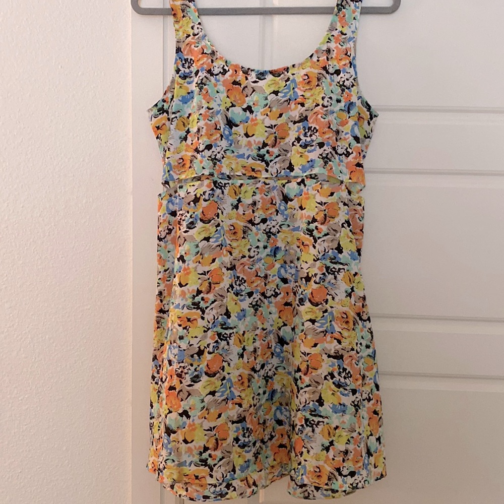 BCBG Floral Mini Dress